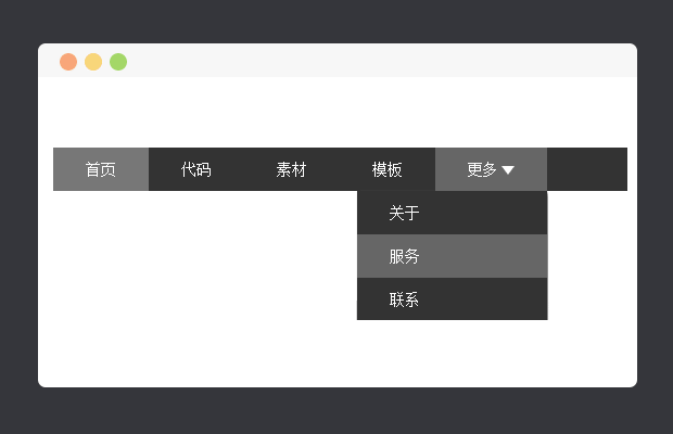 jQuery自适应窗口大小导航菜单